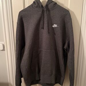 Nike Men's Charcoal Gray Crewneck Sweatshirt